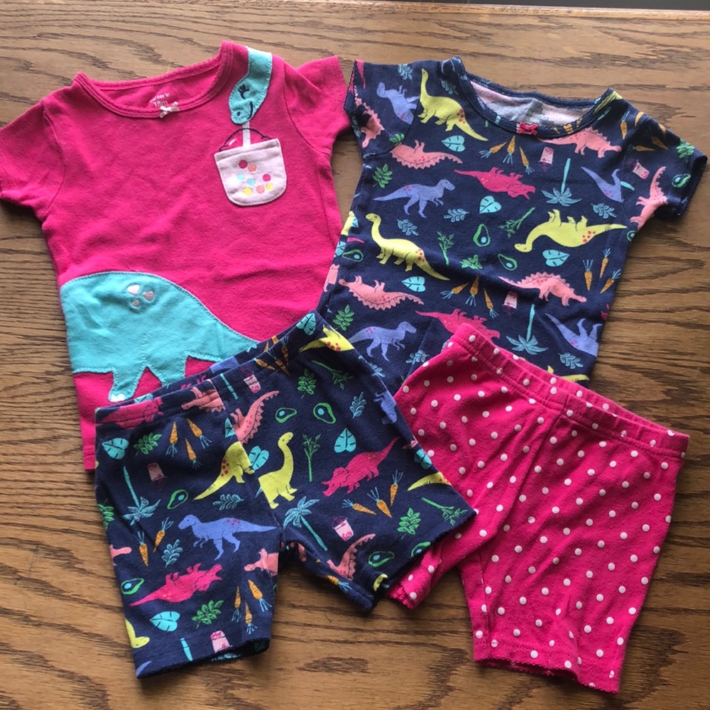 ⭐️ Carter’s Dinosaur 4-Piece Pajama Set